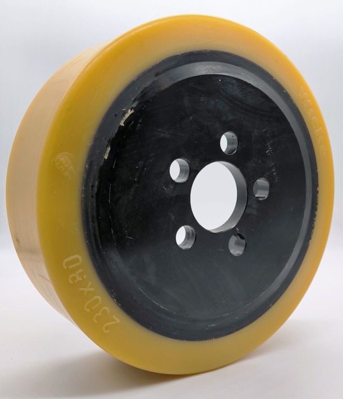 RUOTA TRAZIONE 230X80 5 FORI FC 45