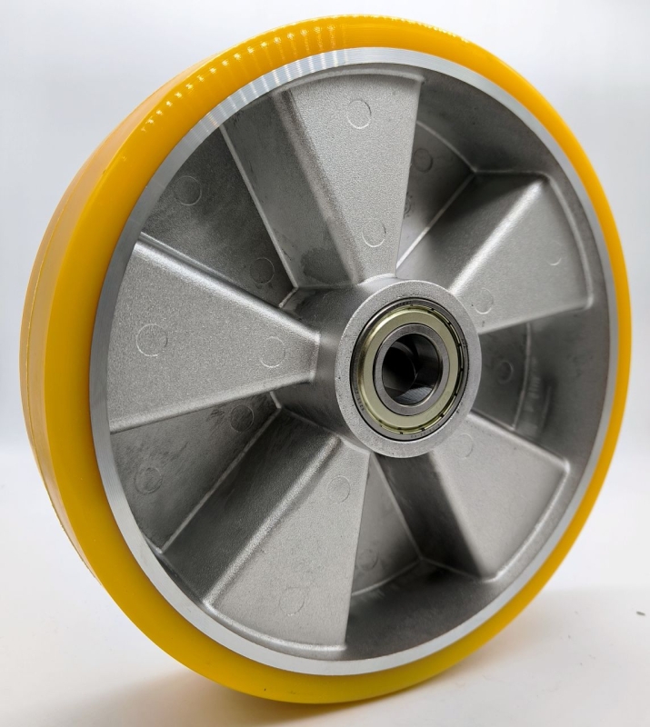 RUOTA ALL+POLIURETANO  250X60 LM 70 F 25