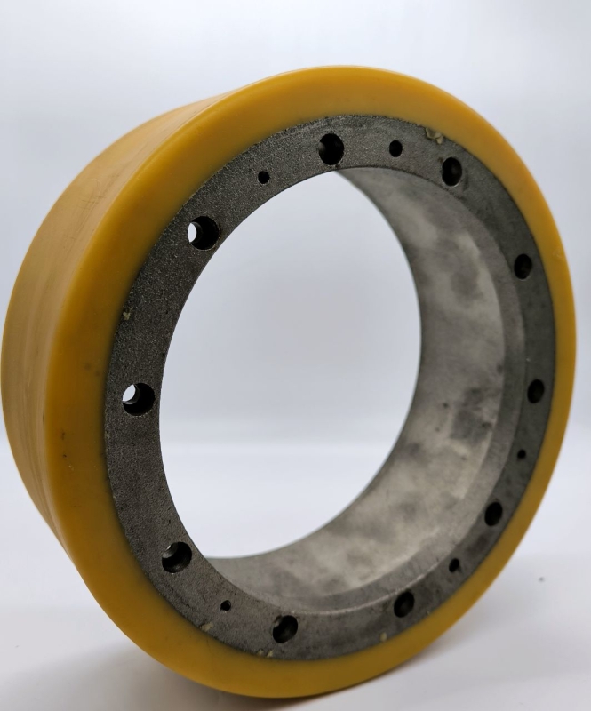 RUOTA TRAZ.POLIURETANO ø250X88 F10 FORO CENTRALE 170MM INT 175 MM