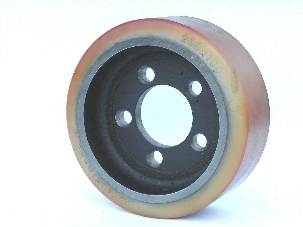 RUOTA TRAZIONE 254X125 5 FORI FC 80