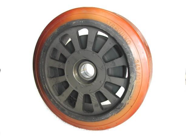 RUOTA CARICO CON SEDE FRENO 343 X 108