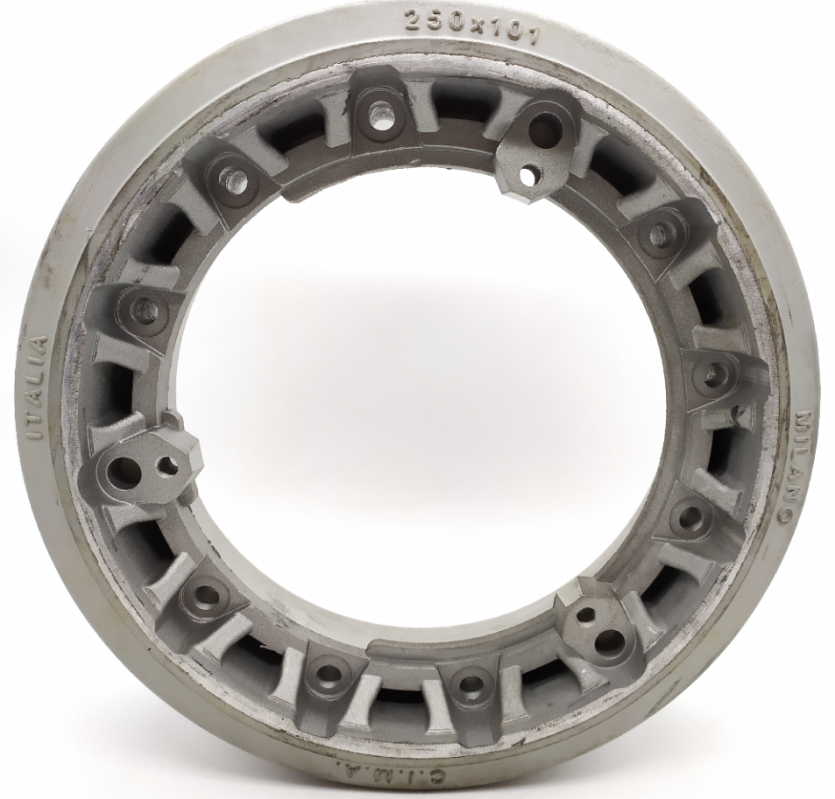 RUOTA 250X101 9 FORI NO MARKING